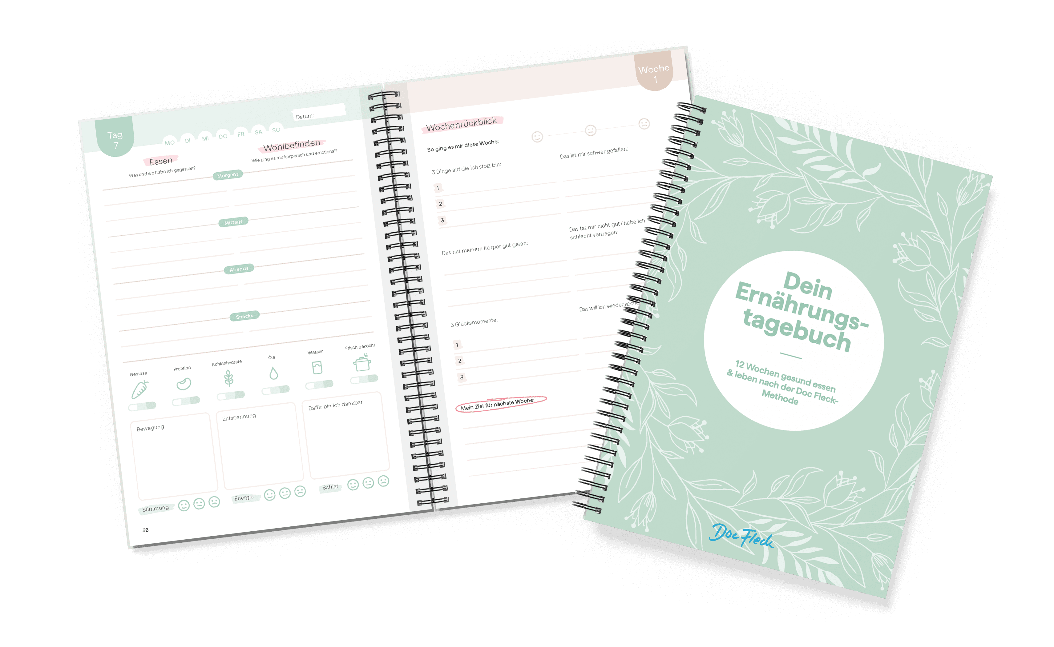 Doc Fleck Ernährungstagebuch Cover